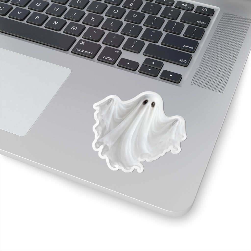 Cute Ghost Kiss-Cut Sticker