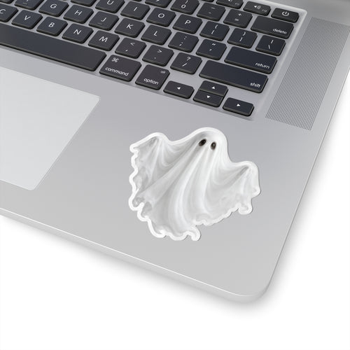 Cute Ghost Kiss-Cut Sticker
