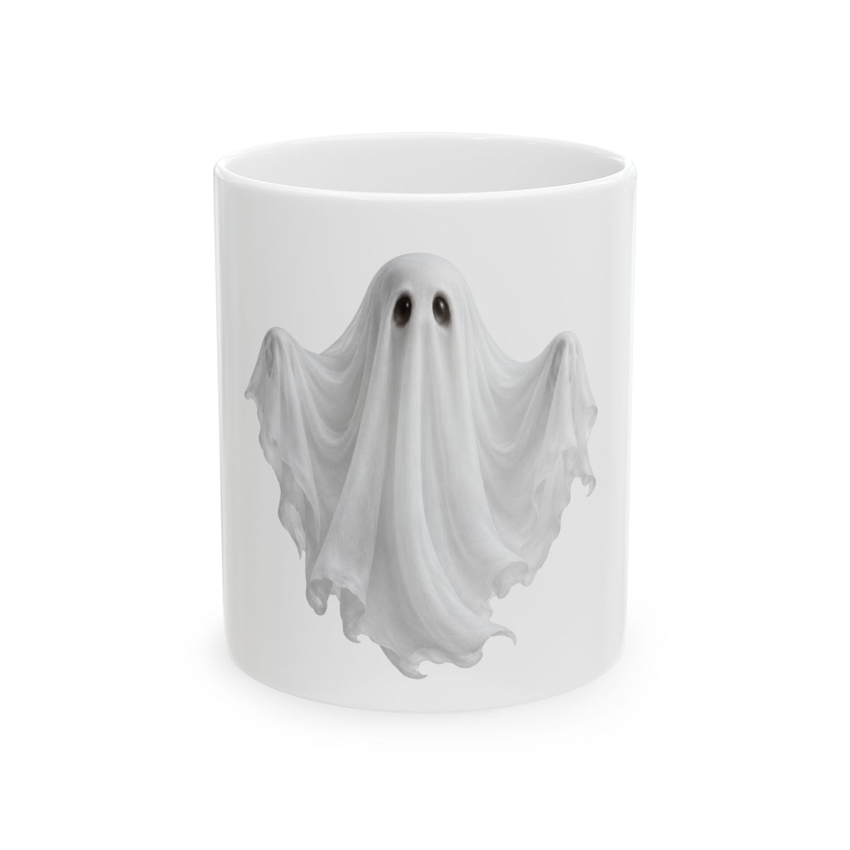 Cute Ghost Halloween Ceramic Mug
