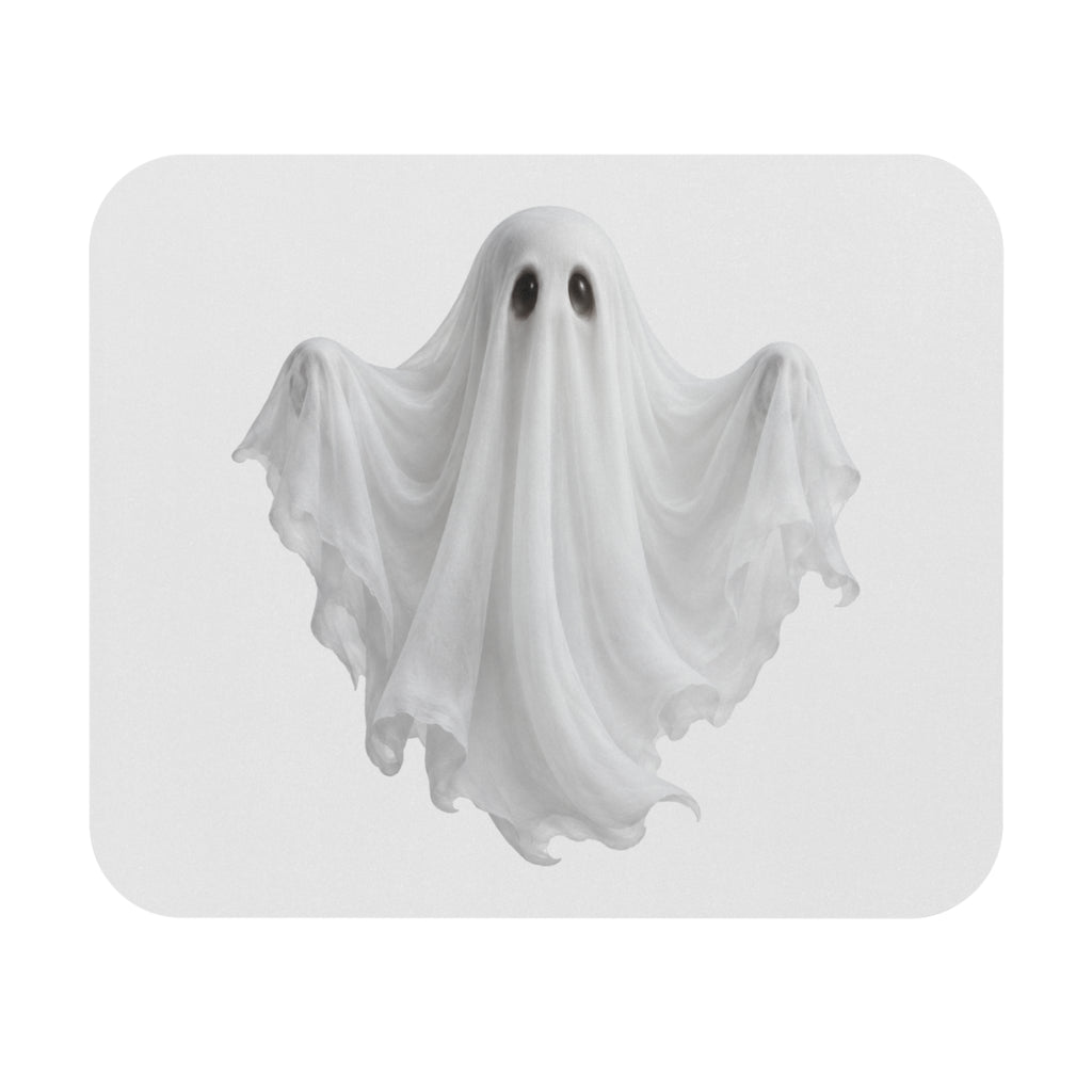 Spooky Ghost Halloween Mouse Pad