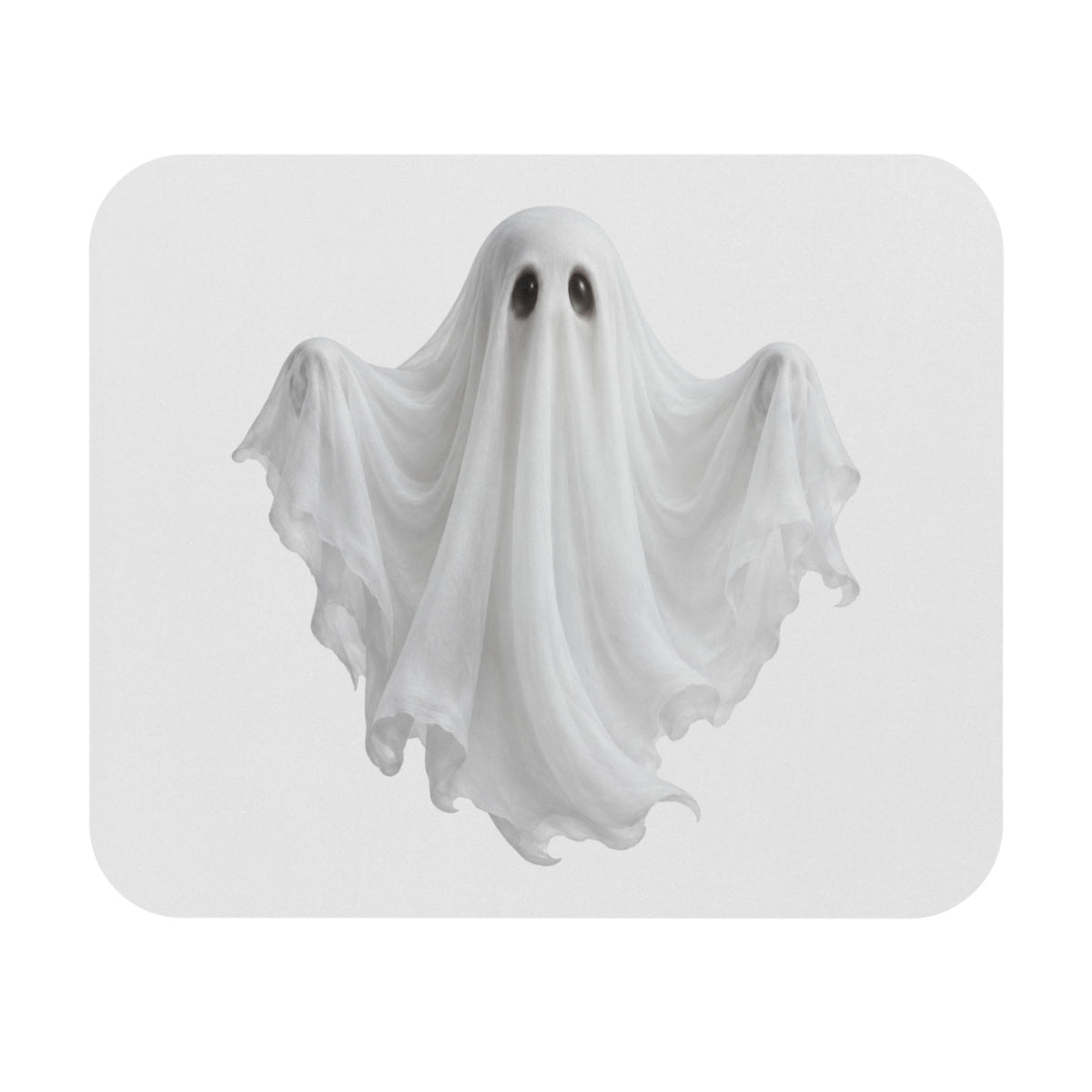 Spooky Ghost Halloween Mouse Pad