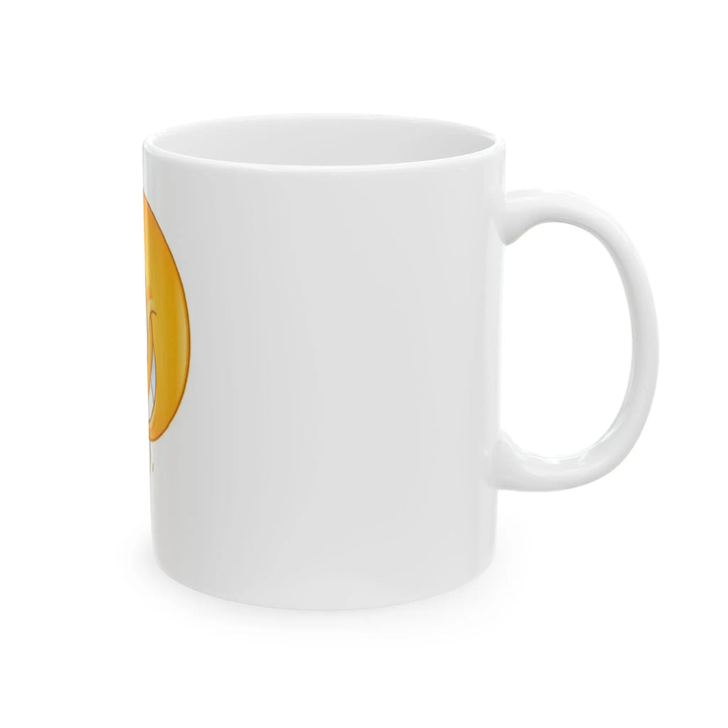 Devious Emoji Ceramic Mug Printify