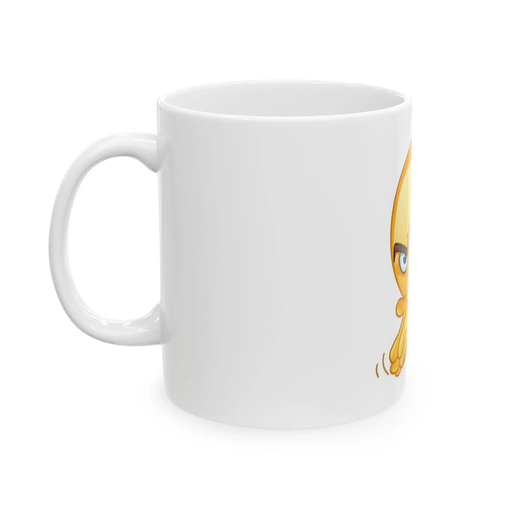 Devious Emoji Ceramic Mug Printify