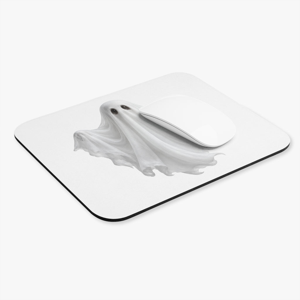 Spooky Ghost Halloween Mouse Pad