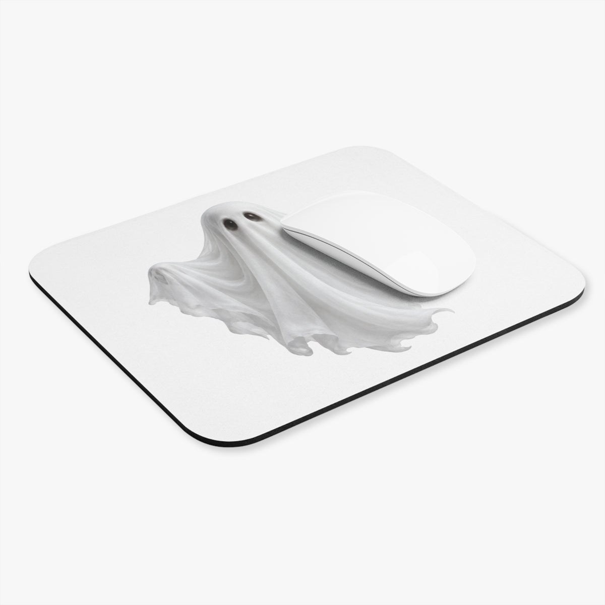 Spooky Ghost Halloween Mouse Pad