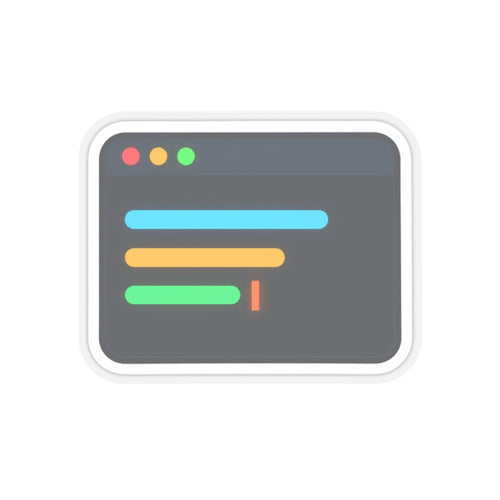 BUILD BREAK SHIP Coding Terminal Sticker | Developer Laptop Decal Printify