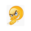 Devious Emoji Kiss-Cut Vinyl Decal Printify