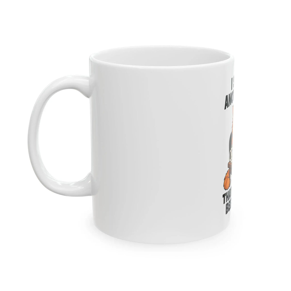 I Survived Another Meeting Cat Ceramic Mug Printify