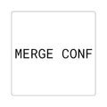 MERGE CONFLICT Square Developer Sticker | Digital Nodal Printify