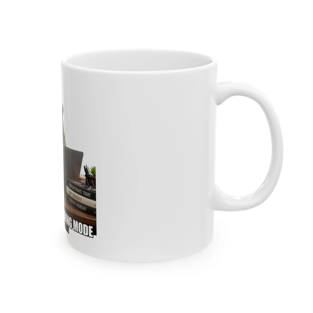 I'm in Energy Saving Mode Raccoon Ceramic Mug Printify