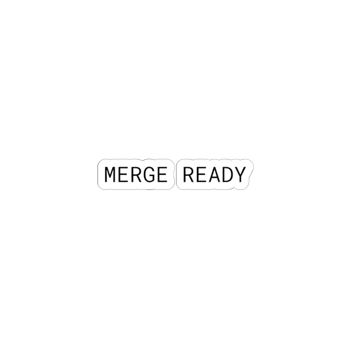 MERGE READY | Developer Status Sticker Printify