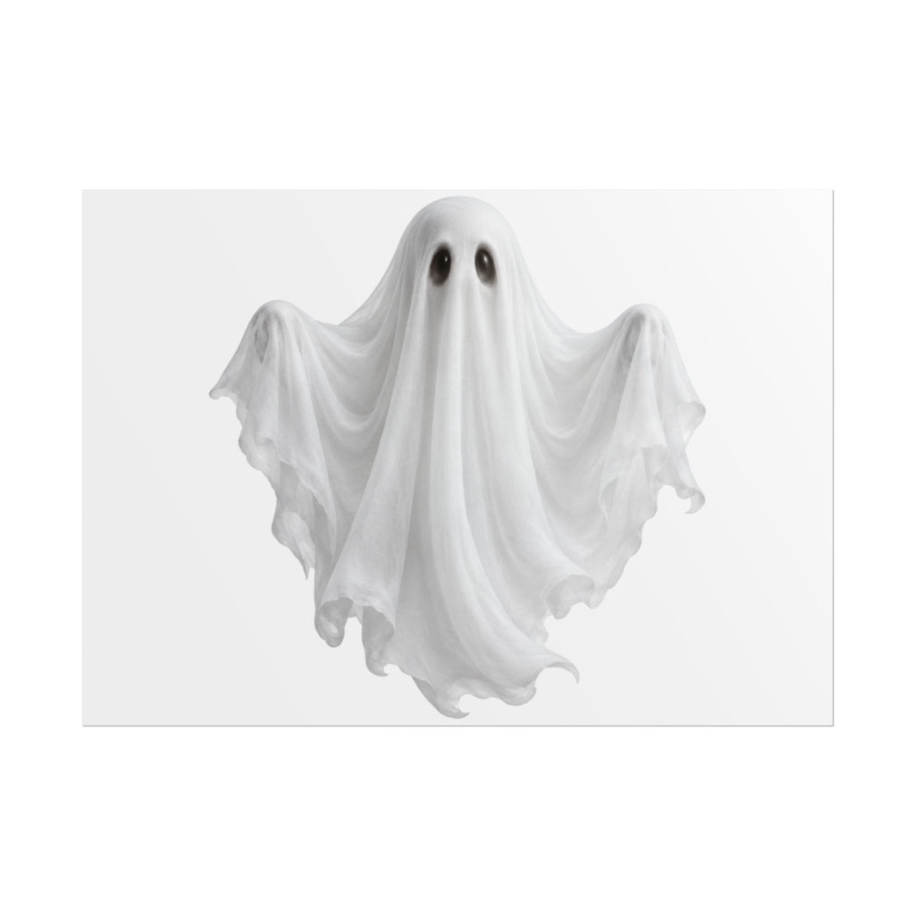 Ghost Rolled Poster – Spooky Halloween Wall Art
