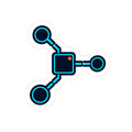 SIGNAL LOST Cyberpunk Network Sticker | Developer Laptop Decal Printify