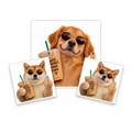Animals Pointing Middle Finger Sticker