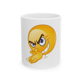 Devious Emoji Ceramic Mug Printify