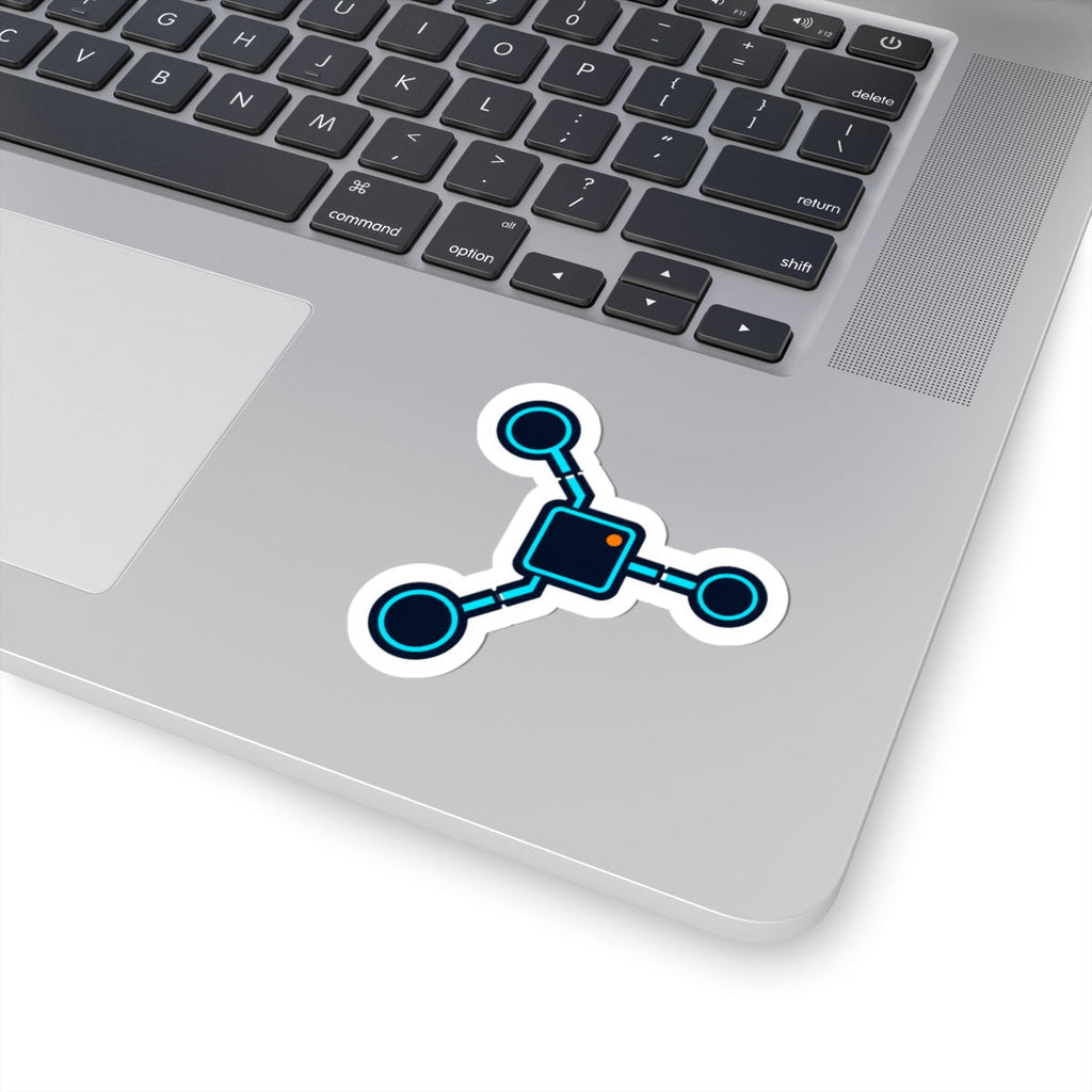SIGNAL LOST Cyberpunk Network Sticker | Developer Laptop Decal Printify