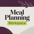 Meal Planning Workspace
