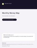 Monthly Money Map 1